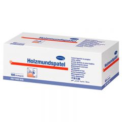 HARTMANN - Деревянные шпатели для полости рта: 100 шт. HARTMANN - Деревянные шпатели для полости рта: 100 шт.