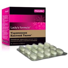 LADY'S FORMULA УКРЕПЛЕНИЕ КОСТНОЙ ТКАНИ ТАБЛ. 60ШТ В УП.