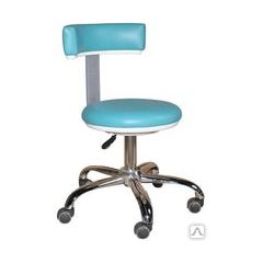 Стул врача «Клер» со спинкой средний газовый патрон Стул врача «Клер» со спинкой средний газовый патрон